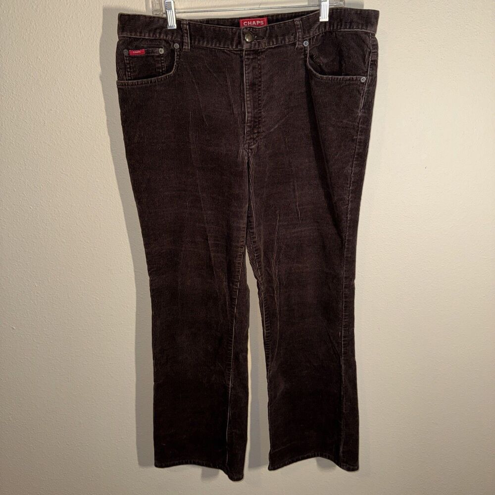 Chaps Denim Women’s Corduroy Jeans Brown